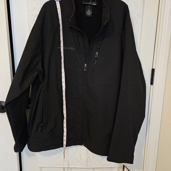 Free Country Men's Cubic Dobby Soft-Shell Jacket - Picture 9 of 9